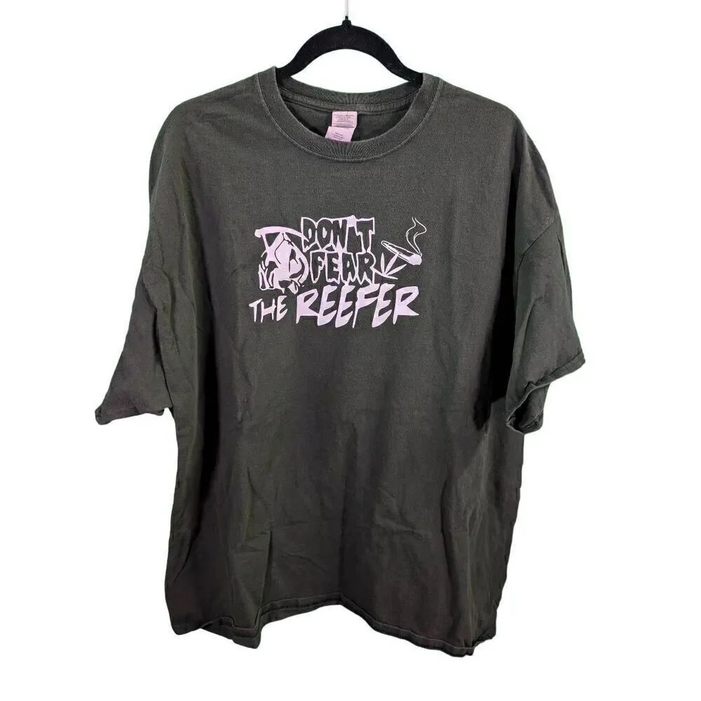 Glidan Vintage Don’t Fear The Reefer Tee Shirt Size 2XL